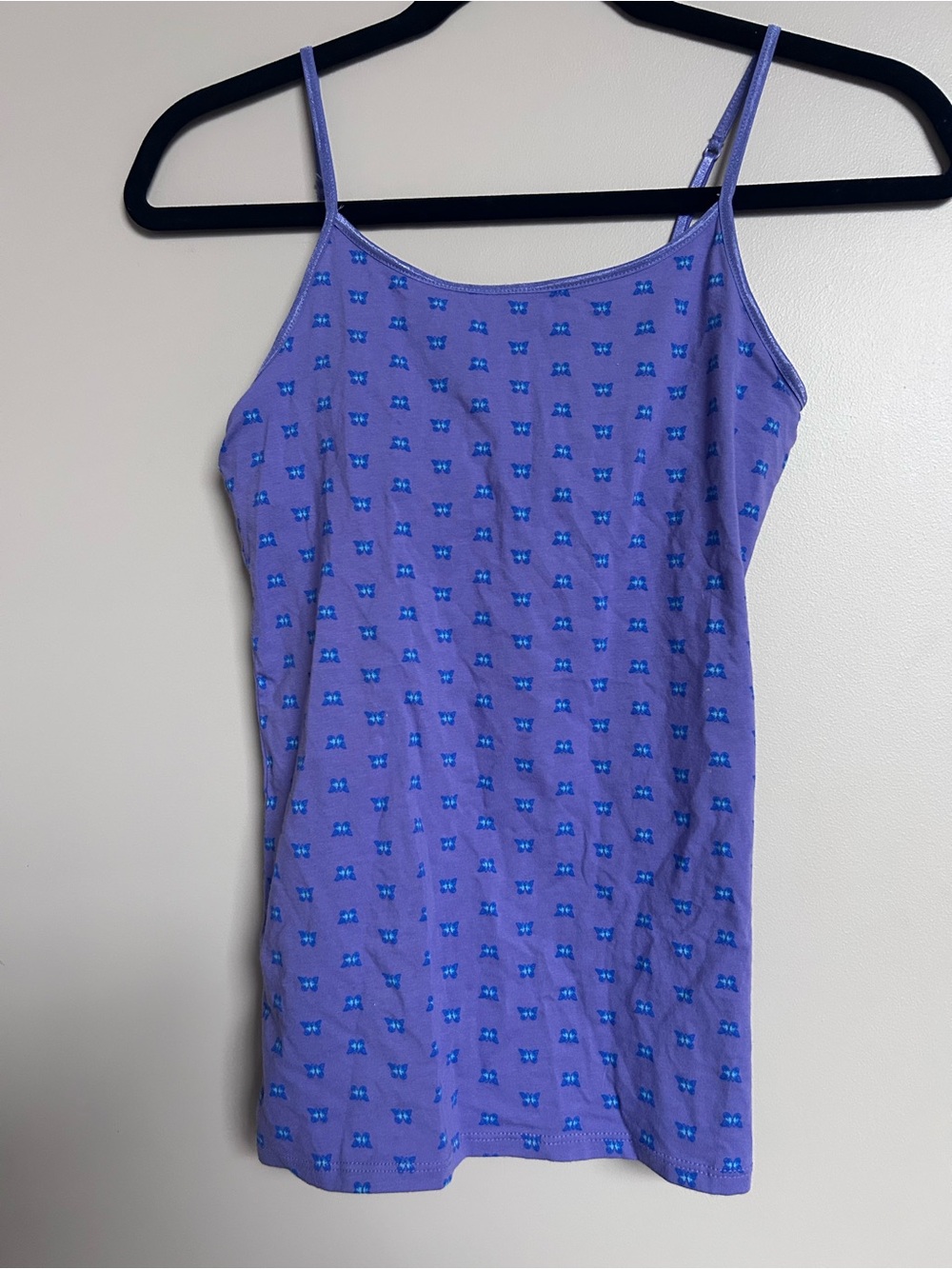 Mossimo Supply Co. Lavender Purple Butterfly Print Cami